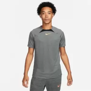 Image of Nike Dri-FIT Academy Mens Short-Sleeve Soccer Top - Black