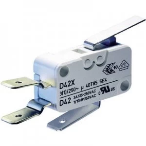 Image of Cherry Switches Microswitch D459 V3LD 250 V AC 16 A 1 x OnOn momentary