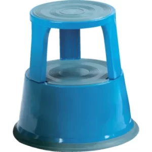 Image of Blue Metal Kick Stool