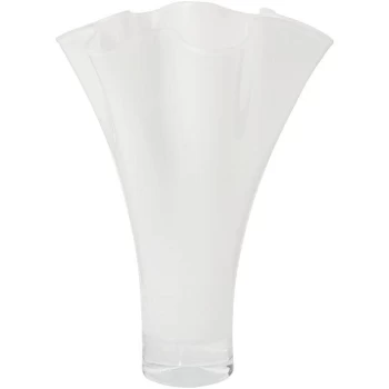 Image of Biba Handkerchief plum vase 30cm - White