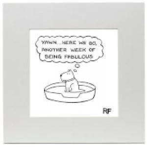 Image of Off the Leash Being Fabulous Art Print