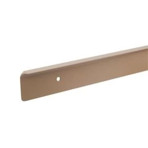 Image of Unika Toffee Aluminium Kitchen worktop corner joint trim