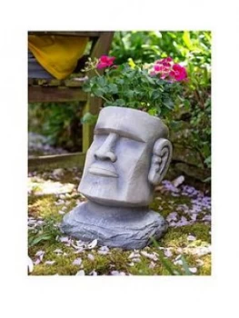 Image of La Hacienda Moai Head Planter - Large