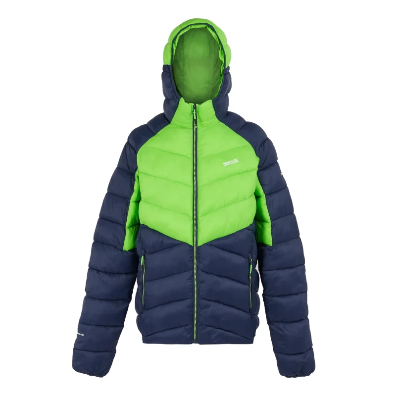 Image of Regatta Regatta Men Lightweight Hooded Dalent Jacket in Green Size: Small Green S Male 5063019740195