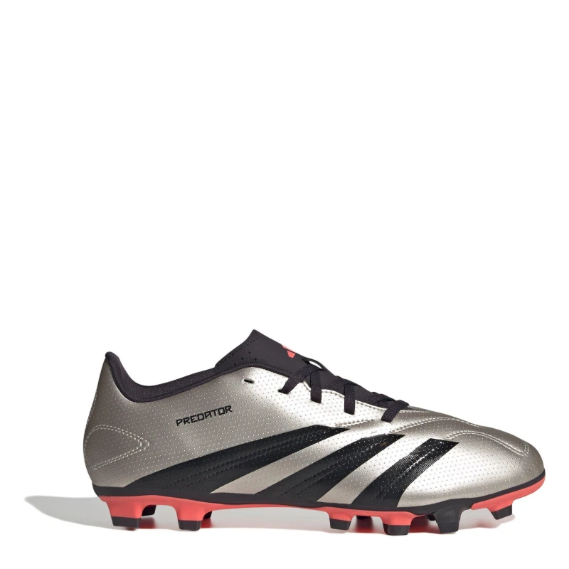 Image of adidas Predator 24 Club Flexible Ground Football Boots - Silver Silver 10
