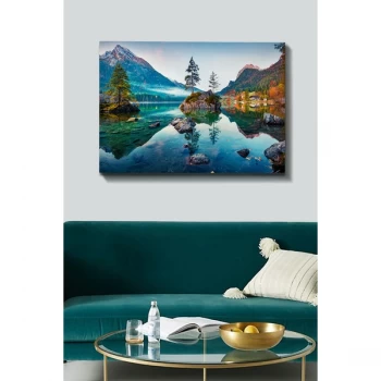 Image of Kanvas Tablo (70 x 100) - 191 Multicolor Decorative Canvas Painting