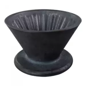 Image of Ceramic dripper with a holder TIMEMORE Crystal Eye Golden Black