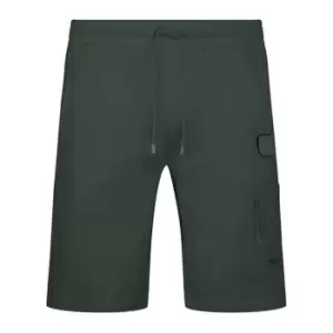 Image of CP Company Met Fleece Shorts - Grey