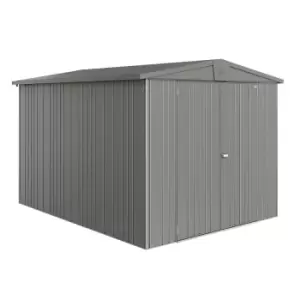 Image of Biohort Europa Size 6 Metal Shed 8' x 10' - Quartz Grey