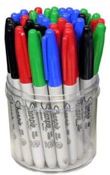 Image of Sharpie Fine Perm Marker Tub36 Asst