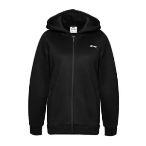 Image of Slazenger Fitted FZ Hoodie - Black