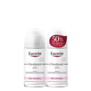 Image of Eucerin Sensitive Skin Roll On Deodorant 50ml