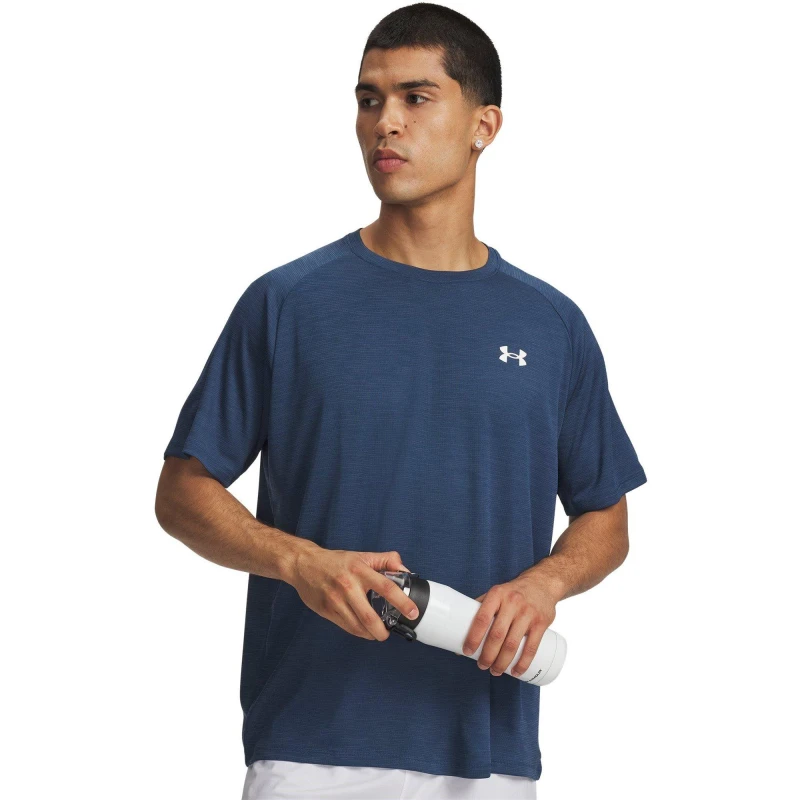 Image of Under Armour Tech 2.0 Short Sleeve T-Shirt Mens Wham Blue male XS