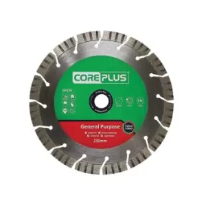 Image of CorePlus GP230 General-Purpose Hybrid Turbo Diamond Blade 230mm