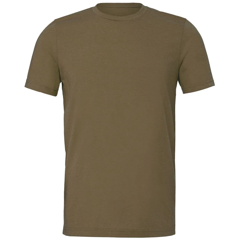 Image of Bella + Canvas Mens Sueded Tee in Olive Size: XS Olive Male XS