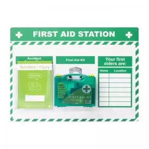 Image of First Aid Station 3, Safety Station, ACP 600mm x 800mm