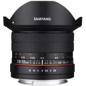 Image of Samyang 12mm f2.8 ED AS NCS Fisheye Lens - Micro Four Thirds Fit