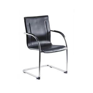 Image of Teknik Office Guest Contemporary Visitor Chair Black