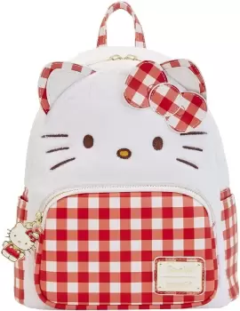 Image of Hello Kitty Loungefly - Hello Kitty Gingham Mini backpacks multicolor