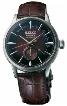 Image of Seiko Presage Automatic Black Cat Martini 'Cocktail Time' Watch
