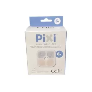 Image of Catit Pixi Cat Water Fountain Replacement Catridge 6Pk