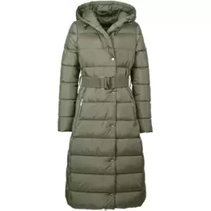 Image of Barbour International Track Line Quilted Jacket - Green