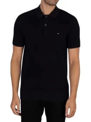 Image of Pique Structure Polo Shirt
