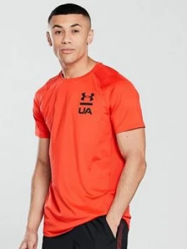 Image of Urban Armor Gear Mk1 Graphic Logo T shirt Red Size M Men