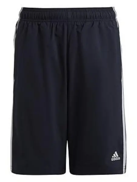 Image of adidas Sportswear Junior Essentials Shorts - Navy, Size 7-8 Years Navy V5QAG Unisex 7-8 YEARS