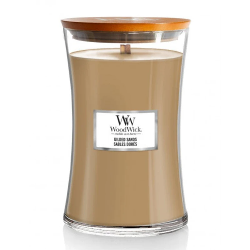 Image of Woodwick Woodwick Large Gilded Sands Candle ZG31001