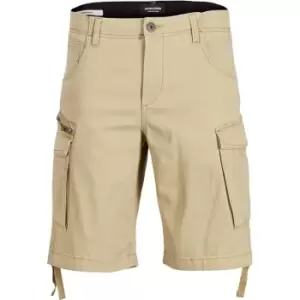 Image of Jack and Jones Cargo Shorts - Beige