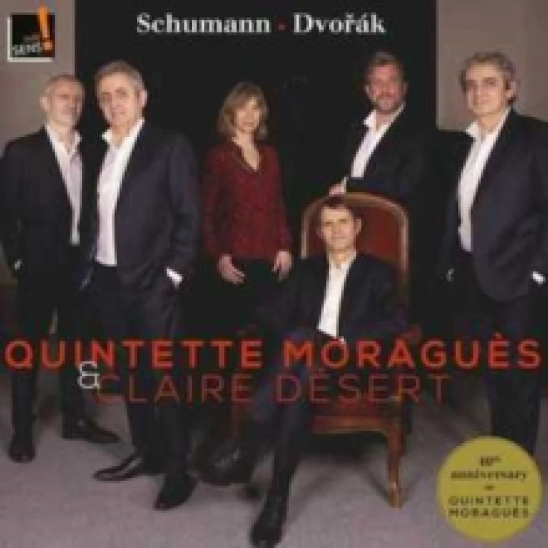 Image of Quintette Moragus & Claire Dsert: Schumann/Dvork CD / Album