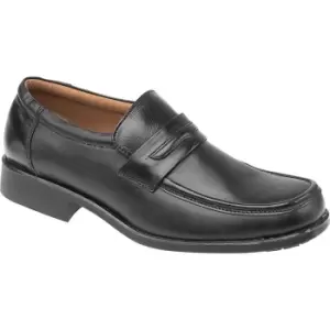 Image of Amblers Manchester Leather Loafer Black Size 11