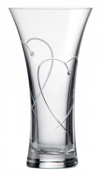 Image of Royal Doulton Promises Two Hearts Entwined Vase Medium