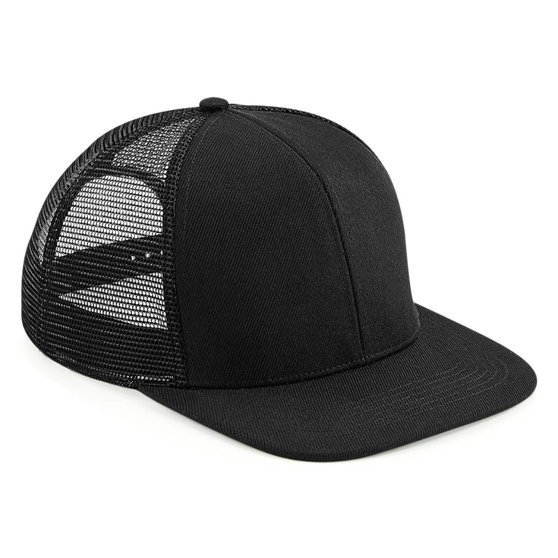 Image of Beechfield Beechfield Trucker Cap in Black One Size Unisex 5059444957802