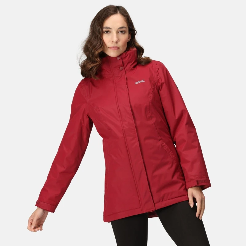 Image of Regatta 'Blanchet II' Waterproof Walking Jacket Dark Pink