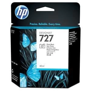 Image of HP 727 Photo Black Ink Cartridge 130ml