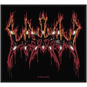 Image of Watain - Flaming Logo Standard Patch