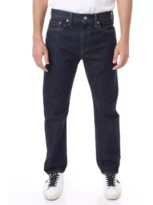 Image of LEVI'S Regular Men Dark blue denim