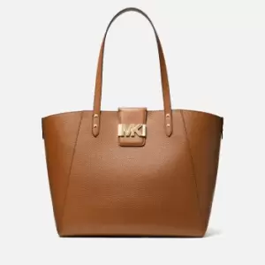 Image of Michael Kors Womens Karlie Large Tote - Luggage