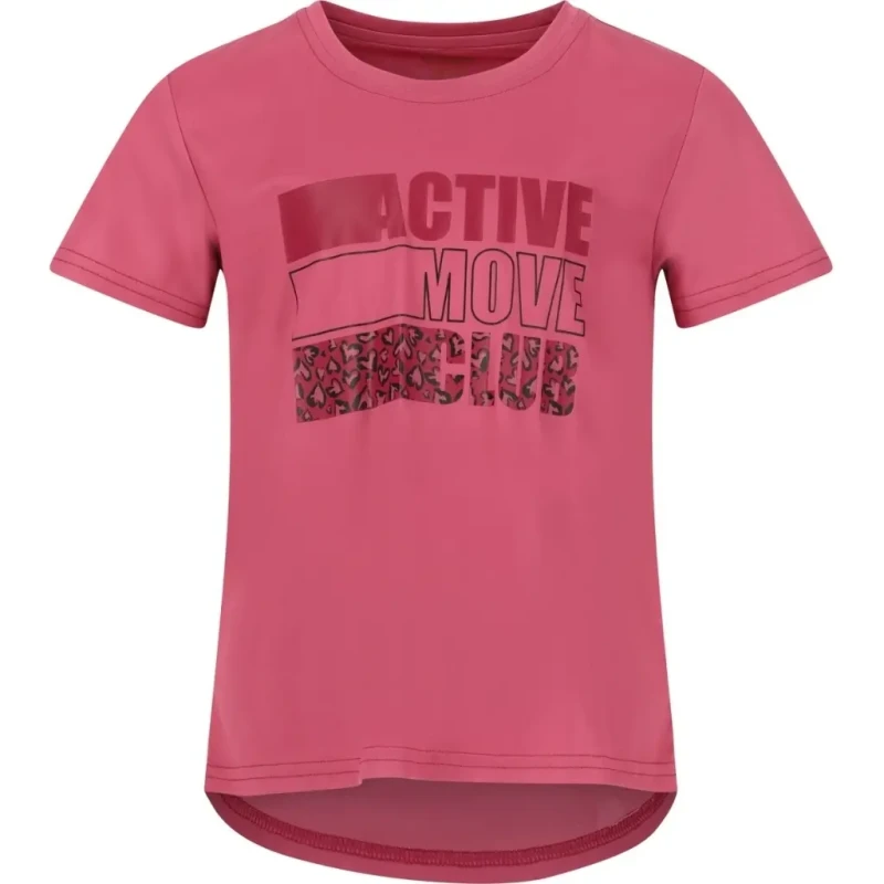 Image of Zigzag Girl's T-Shirt Zigzag Julietta Rose Female 10 ans Z243034-4051