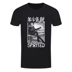 Image of Tokyo Spirit Mens Spirited T-Shirt (M) (Black/White/Grey)