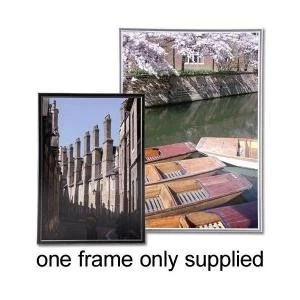 Image of Photo Frame A4 with Styrene Front Silver 840734