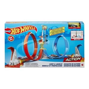 Image of Hot Wheel Loop & Launch Playset