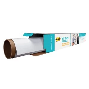 Image of Post it Super Sticky White Dry Erase Film Roll 609 x 914mm DEF3X2EU