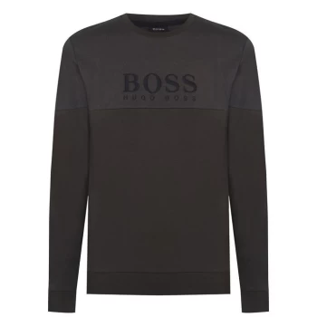 Image of Boss Track Crew Sweatshirt - Green