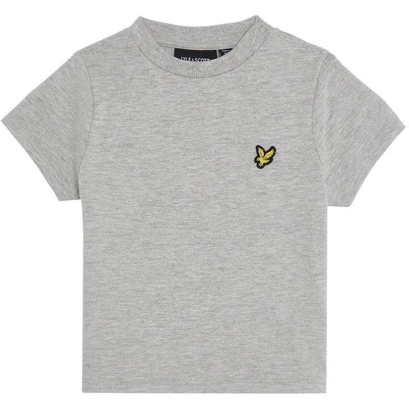 Image of Lyle and Scott Classic T-Shirt Infants - Grey Grey 12 - 18 Months