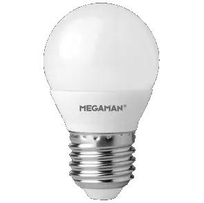 Image of Megaman RichColour 5.5W LED ES/E27 Golf Ball Cool White 360° 470lm Dimmable - 142598
