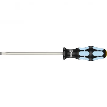 Image of Workshop Slotted screwdriver Wera 3334 05032005001 Blade width 6.5mm Blade length 150 mm