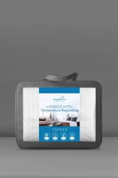 Image of Luxurious Hotel Temperature Control Mattress Topper